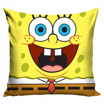 shumee Licencirana prevleka za vzglavnik SpongeBob z velikim junaškim obrazom za otroke