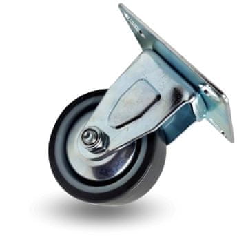 Fiksna kolesa 75 mm 60 kg FDPE 0751 termoplastika