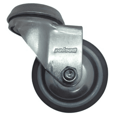 Komplet kolesc 4-delna vrtljiva kolesa 50 mm 120 kg termoplastična guma