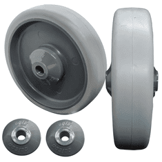 Nadomestno kolo za komplet vozičkov WPPE 1252 Ecoforma, 125 mm, 110 kg