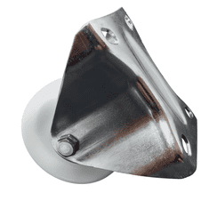 Fiksno kolo 100 mm 150 kg FPPP 1001 BELA polipropilen