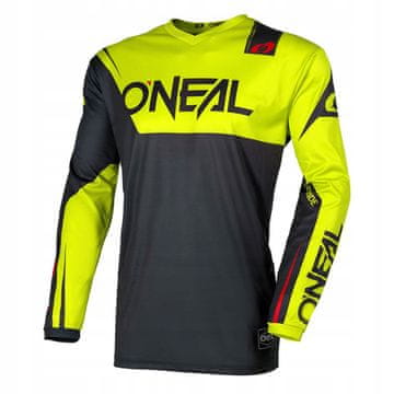 Črno-rumen pulover z motivom M znamke O'Neal Element Racewear