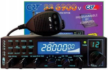 CRT Radio SS 6900 V8 VOX AM FM SSB CW CTCSS DCS različica V8 Export