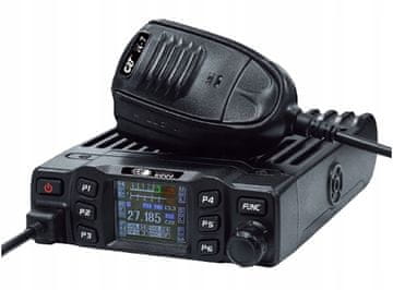 CRT CB radio 2000 AM/FM 12/24V NRC ASQ CTCSS DCS dvojna ura