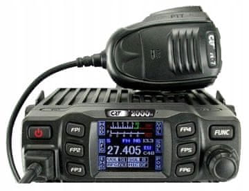CRT CB radio 2000H LCD 12V AM/FM ASQ CTCSS DCS izvoz