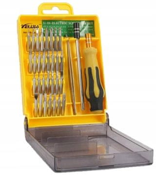 GOLDEX 32-v-1 komplet servisnega orodja TORX GSM Precision izvijači v kovčku