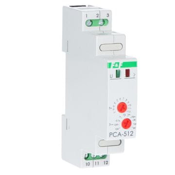 FF Časovni rele PCA-512 z eno funkcijo - averzivni (zakasnjen izklop)