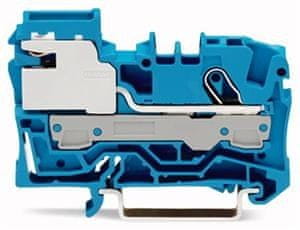 Wago 1-žični snemljivi konektor N 6 mm vtični CAGE CLAMP 6,00 mm moder