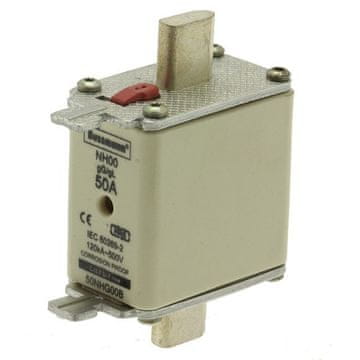 Eaton Talilni vložek, LV, 50 A, AC 500 V, NH00, gL/gG, IEC, dvojna indikacija