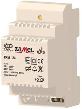 Zamel Transformator 230/24V AC 15VA TIP: TRM-24