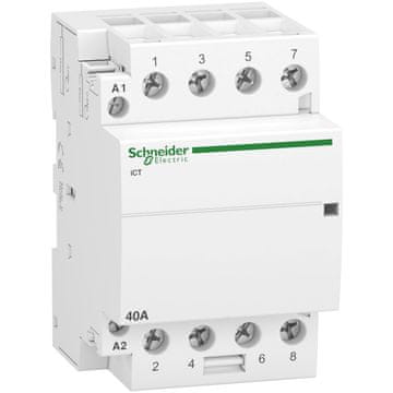 Schneider Electric Modularni kontaktor iCT50-40-40-230 40A 4NO 50Hz 220/240 VAC