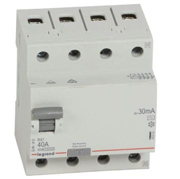 LEGRAND RX3 4P 40A 30MA AC tip RCD