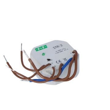 FF STR-2 krmilnik rolet z enim gumbom, Un=230V AC, 8A, vgradnja v razvodno omarico