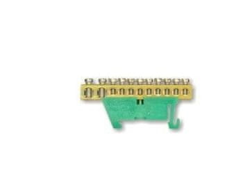 Ničelni trak TH-35 11/25 zelen