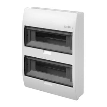 Nadometna razdelilna omarica ELEGANT tip: EP 2/24 številka modula 24 sponka IP40