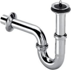Viega Sifon za cev 5/4"x5/4"x60 medenina / kromiran