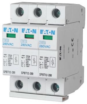 Eaton Odvodnik prenapetosti tip 1+2 (razred B+C) SPBT12-280/3
