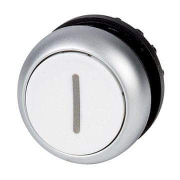 Eaton Pogon M22-DW-X1, ploščat bel gumb z vzmetnim povratkom