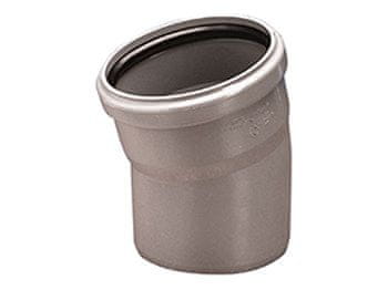 Wavin Sanitarni komolec PVC-HT 50/22, za notranjo kanalizacijo, pepelnate barve