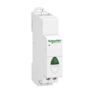 Schneider Electric Enojna svetilka iIL-1-G-230 zelena 110...230 V AC, 110...130 V DC