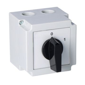 Grebenasto stikalo 4G16-10-PK s položajem "0" (0-1) Un: 690 V~ In: 16 A Odklopnik