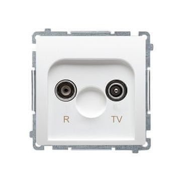 Terminal RTV vtičnica BMZAR1/1.01/11 Osnovni beli modul