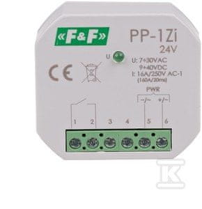 FF PP-1ZI 24V ELEKTRONSKI RELE 1Z 16A N/T