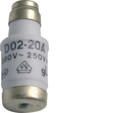 Hager Talilna vložka D02 gG 20A 400VAC
