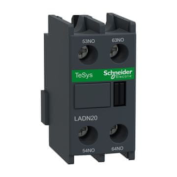Schneider Electric LC1 2NO vodilni pomožni kontaktni blok, škatlaste sponke