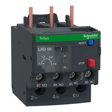 Schneider Electric Termični rele za preobremenitev TeSys LRD 1-1,6 A z omarnimi priključki