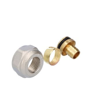 Medeninasti notranji navoj za cevi PERT in PEXC - 16 G3/4"