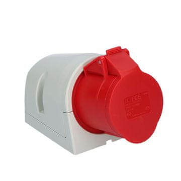 PCE Fiksna vtičnica 32A 400V 3P+Z IP44