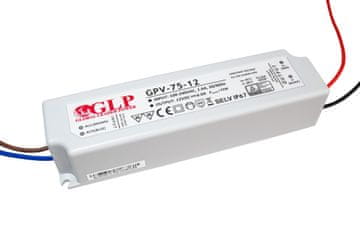 PO GLP LED napajalnik 12V, 6A, 75W