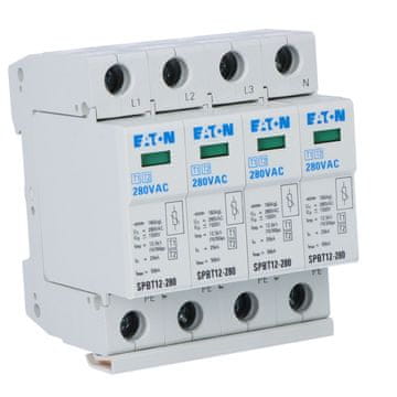 Eaton Odvodnik prenapetosti tip 1+2 (razred B+C) SPBT12-280/4