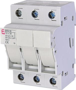 ETI EFD 10 3-p varovalčno stikalo