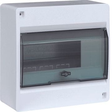Hager Modularna stikalna omara IC2 1x8, IP40, prozorna vrata