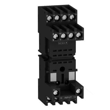 Schneider Electric Relejna vtičnica DO RX 4C/O 10A RXZE2M114M