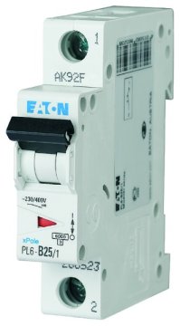 Eaton Preobremenilno stikalo 6kA PL6-D25/1
