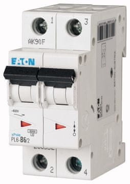 Eaton 6kA odklopnik PL6-C6/2