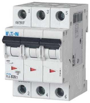 Eaton 6kA odklopnik PL6-C20/3