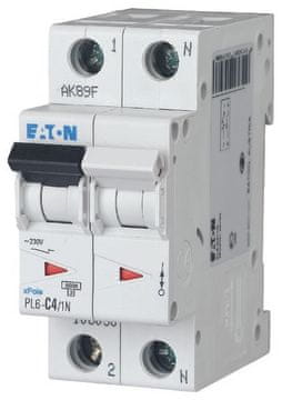 Eaton 6kA odklopnik PL6-C4/1N