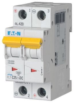 Eaton Preobremenilno stikalo 10 kA DC PL7-C25/2-DC