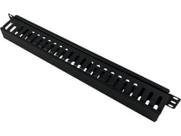 ALANTEC 1U 19" organizator kablov s pokrovom