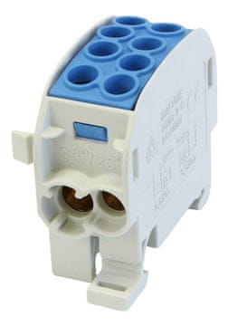 Simet Razdelilna blokovna enota SCB 35 Al/Cu 80210 SIMBLOCK, modra