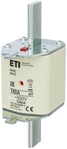 ETI VLOŽEK NH3C GG 160A/500V