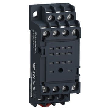 Schneider Electric Vtičnica RXZ z mešanim kontaktom 7 A 250 V, vijačna sponka za rele RXM2.. R