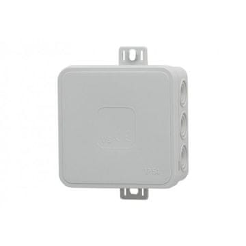 IN Hermetična omarica V6 termoplastična IP54 siva-klik 85x85x41 SPLETNO
