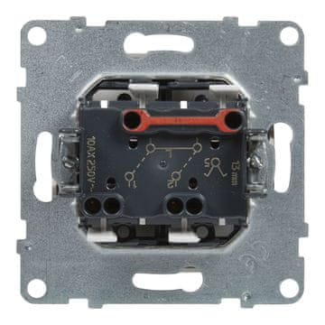 LEGRAND Svečnik - 10 AX - 250 V~ - avtomatski priključki, BELA SUNO