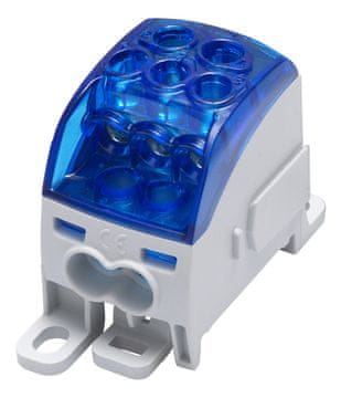 Simet Univerzalni razdelilnik SUB 160 Al/Cu 82040 SIMBLOCK, moder