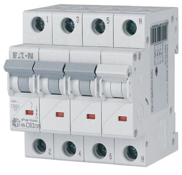 Eaton Preobremenilno zaščitno stikalo 6kA, In=4A, karakteristika C, 1 pol. HN-C4/1